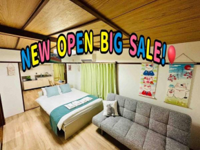 205gblhouse,黒門市場がすぐ目の前,徒歩30秒,大阪人気の観光エリアへ徒歩圏内道頓堀徒歩7分,南海難波駅徒歩6分